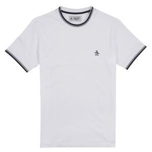 Original Penguin Unisex Adult Sticker Pete T-Shirt / White